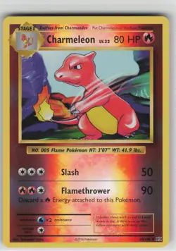 LP Charmeleon 10/108 Reverse Holo Uncommon Evolutions Pokemon 2016 - Image 1