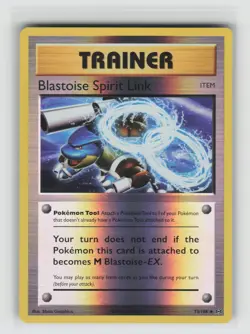 NM Blastoise Spirit Link 73/108 Reverse Holo Uncommon Evolutions Pokemon 2016 - Image 1