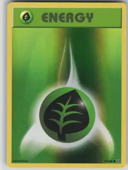 LP Grass Energy 91/108 Reverse Holo Evolutions Pokemon 2016 - Image 1