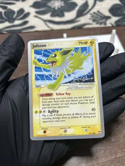 Pokemon Jolteon TCG Gold Star 101/108 World Championships 2008 - Image 3