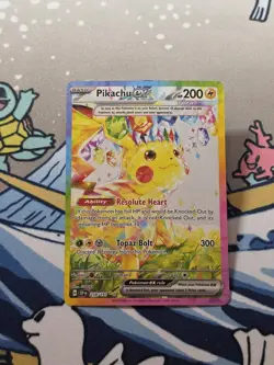Pokemon TCG Pikachu EX 238/191 Surging Sparks Special Illustration Rare NM/M - Image 1