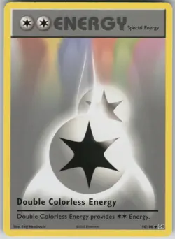 LP Double Colorless Energy 90/108 Uncommon Evolutions Pokemon 2016 - Image 1