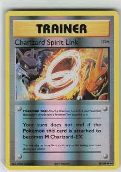 MP Charizard Spirit Link 75/108 Uncommon Evolutions Pokemon 2016 - Image 1
