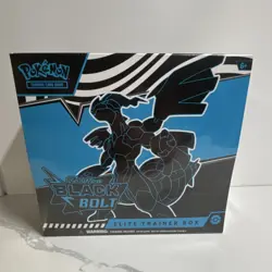 Pokemon Elite Trainer Box Scarlet & Violet Black Bolt Zekrom 2023 English - Image 1