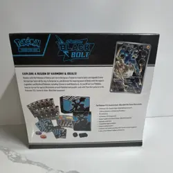 Pokemon Elite Trainer Box Scarlet & Violet Black Bolt Zekrom 2023 English - Image 2