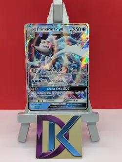Primarina GX - 42/149 - Sun & Moon Base Set - Ultra Rare Holo - Pokemon Card - Image 1