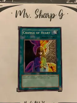 CHANGE OF HEART - SDJ-030 ENGLISH Yu-Gi-Oh! CARD COMMON KONAMI TCG OCG ORIGINAL - Image 3