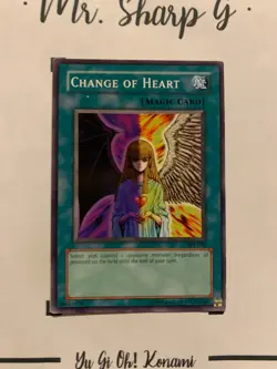 CHANGE OF HEART - SDJ-030 ENGLISH Yu-Gi-Oh! CARD COMMON KONAMI TCG OCG ORIGINAL - Image 4
