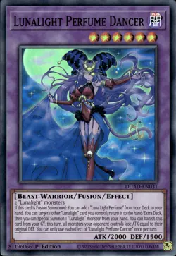 Lunalight Perfume Dancer - Super Rare 1st Edition DUAD-EN031 - NM - YuGiOh - Image 1