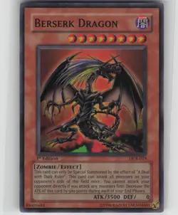MP Berserk Dragon DR1-EN181 Super Rare Dark Revelation Volume 1 Yu-Gi-Oh 2005 - Image 1