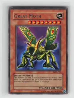 MP Great Moth MRD-070 Rare Metal Raiders Yu-Gi-Oh Unlimited 2004 - Image 1