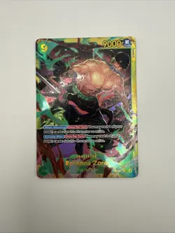 Roronoa Zoro One Piece OP06-118 Secret Rare Wings of the Captain - Image 1