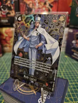 One Piece TCG Rob Lucci SP Alt Art Card OP05-093 Near Mint - Image 1