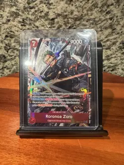 One Piece Adventure On Kami’s Island EB04-007 Roronoa Zoro SR Alternate Art ENG - Image 1