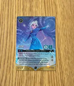 Elsa Ice Maker - Disney Lorcana Challenge TOP32 FOIL 2/C2-EN-7 - Image 1