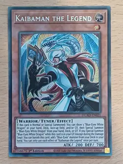 DUAD-EN021 Kaibaman The Legend Secret Rare 1st Ed YuGiOh NEW - Image 1