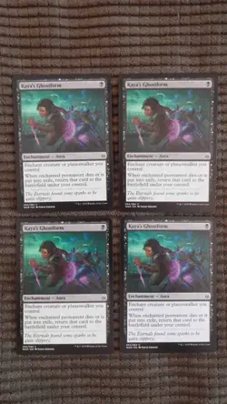 Magic: the Gathering / MtG Kaya's Ghostform x4 War of the Spark - Image 1