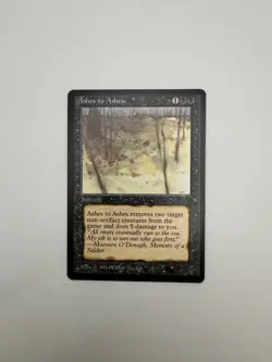 Magic: The Gathering Sorcery Ashes to Ashes Regular - Image 1