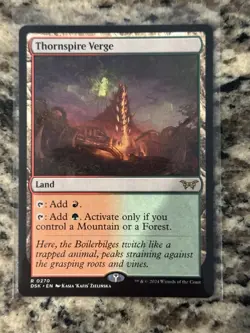 Thornspire Verge 270 Duskmourn: House of Horror MTG - Image 1