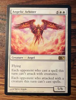 1X MTG Angelic Arbiter Magic 2011 M11 NM/NM+ English X1 - Image 1