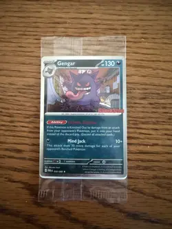 Pokemon Gengar GameStop Promo Card 050/088 - Image 1