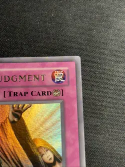 Solemn Judgment Yu-Gi-Oh Card MRD-127 Vintage Unlimited Ultra Rare Near Mint NM - Image 3