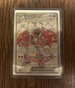 Pokemon TCG Charizard EX Obsidian Flames 074 Black Star Promo - Image 1
