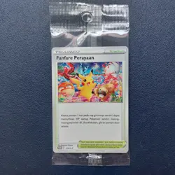Lot 40 Sealed Promo Pikachu Fanfare Perayaan 374/S-P Pokemon Indonesia 2022 - Image 2