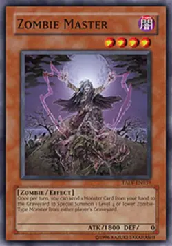 Yugioh! MP Zombie Master - TAEV-EN039 - Super Rare - Unlimited Edition Moderatel - Image 1