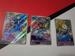 Pokemon First Partner Series 1 Set Lot - Popplio, Litten, Rowlet - English - Image 1
