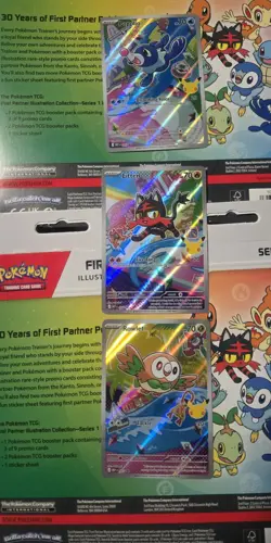 Pokemon First Partner Series 1 Set Lot - Popplio, Litten, Rowlet - English - Image 2