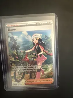 Pokemon Dawn 129/094 Full Art Holo Trainer Card English TCG NM - Image 1