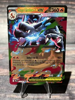 Mega Charizard X EX 013/094 ME02: Phantasmal Flames Pokemon TCG - Image 1