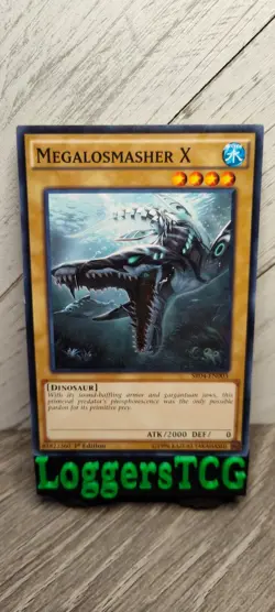 Yu-Gi-Oh! Megalosmasher X / SR04 EN003 1st Edition LP - Image 1