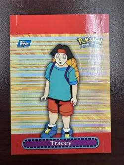 Tracey- Pop-Up 3 of 10-Pokemon TV Animation 3-Topps 2000 LP Blue Logo - Image 1