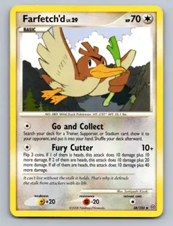 Farfetch'd 38/100 Uncommon Stormfront Pokemon Lightly Played - Image 1