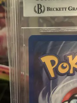Brock's Ninetales 2000 Holo Pokemon 1st Edition Graded Beckett 9 Mint 3/132 WOTC - Image 3
