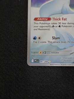 Dewgong 097/094 Me02: Phantasmal Flames Holo Pokemon Full Art - MINT PACK FRESH - Image 5
