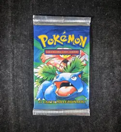 1999 Pokemon Base Set Booster Pack - Italian Unlimited - Venusaur Pack Art - Image 1