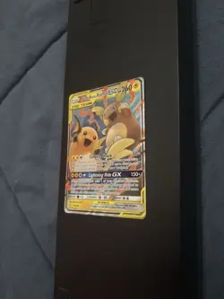 Pokemon Raichu & Alolan Raichu GX Ultra Rare Holo Sm-Unified Minds 54/236 - Image 2