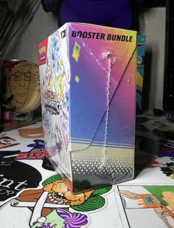 Pokemon Scarlet & Violet Prismatic Evolutions Booster Bundle Box Eevee 6 Packs - Image 2