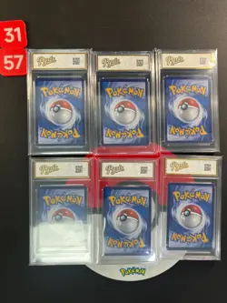 6pcs Pokemon TCG Chinese 163/204 Lugia ex RR CSV7C Blade Awakening Grade10 - Image 2