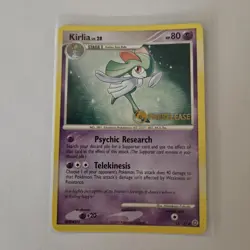 Pokemon Secret Wonders Holo Kirlia PRERELEASE Promo - Image 1