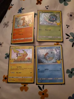 Pokemon McDonald's Starters Promo Mint Sleeved And Sent With Care Nintendo Rare - Image 1