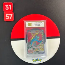 Pokemon Chinese TCG Roaring Moon ex CSV6C-144/128 SR Grade10 - Image 1