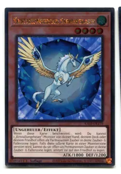 Yu-Gi-Oh! Kristallungeheuer Saphirpegasus Quarter Century RA03-DE179 - Image 1