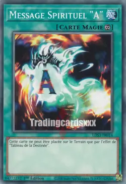 Yu-Gi-Oh! Message Spirituel "A" : C LDS3-FR014 - Image 1