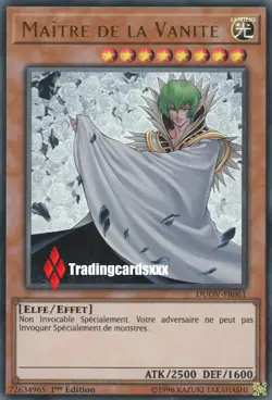 ♦Yu-Gi-Oh!♦ Maitre de la Vanite : DUOV-FR061 -VF/Ultra Rare- - Image 1