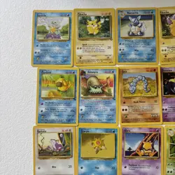 Pokemon Vintage Card Bundle Job Lot Original 1999 Mixed Cards - Image 2