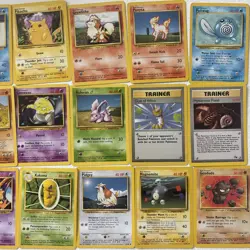 Pokemon Vintage Card Bundle Job Lot Original 1999 Mixed Cards - Image 3